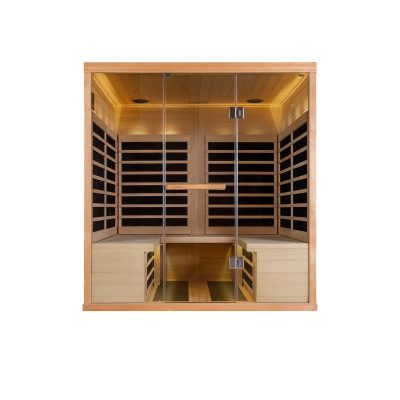 S840 Finnleo Infrared Sauna Front