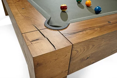 Parsons Pool Table Rail Detial