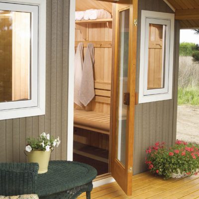 Traditional Outdoor Saunas Metro Series