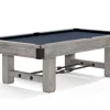 Canton Pool Table Rustic Grey