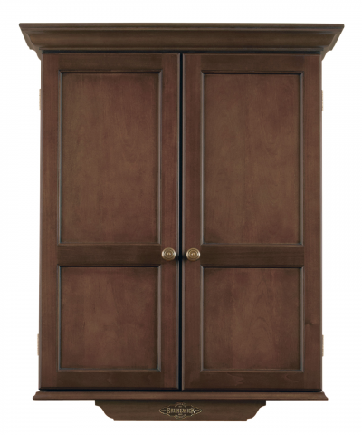 dartboard cabinet Espresso