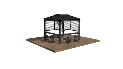 Sedona_BarKit2_W_Louvers2_LEFT_2023_4K - Buy Online at SML Entertainment