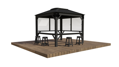 Sedona_BarKit2_W_Louvers2_LEFT_2023_4K_CONCEPTUAL - Buy Online at SML Entertainment