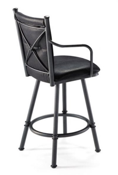 Arthur 2 bar stool black