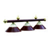 3 LT-54" Billiard Light-BURGANDY