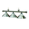 3 LT-54" Billiard Light-STAINLESS
