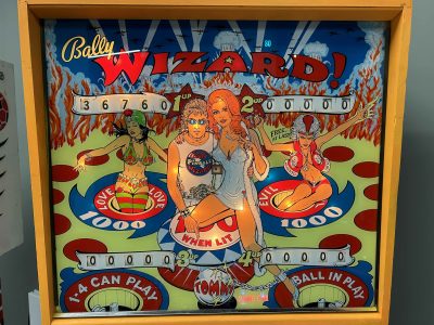 Wizard pinball