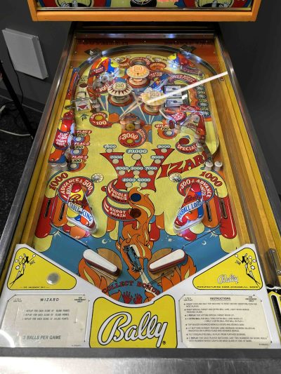 Wizard pinball Playfield