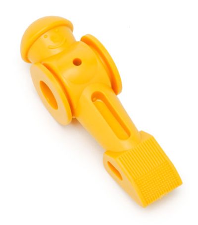 Yellow Tornado Foosball man